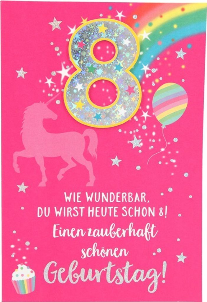 11566 Depesche Zahlenkarte, Glückwunschkarte-8 Wie Produktbild 