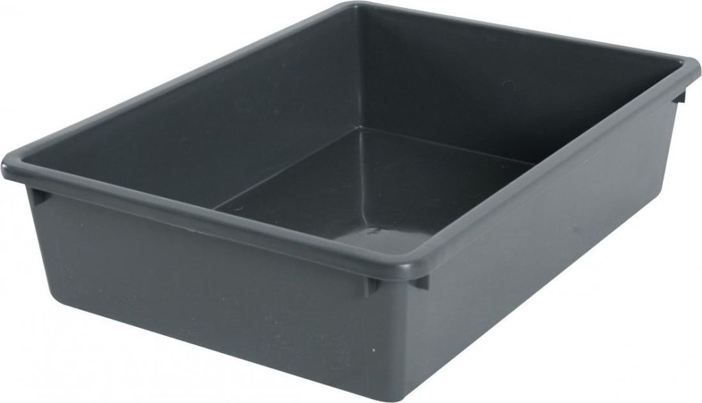 Eco-Katzenklo klein L 38,5 x B 25,8 x H 9,5 cm Anthrazitgrau