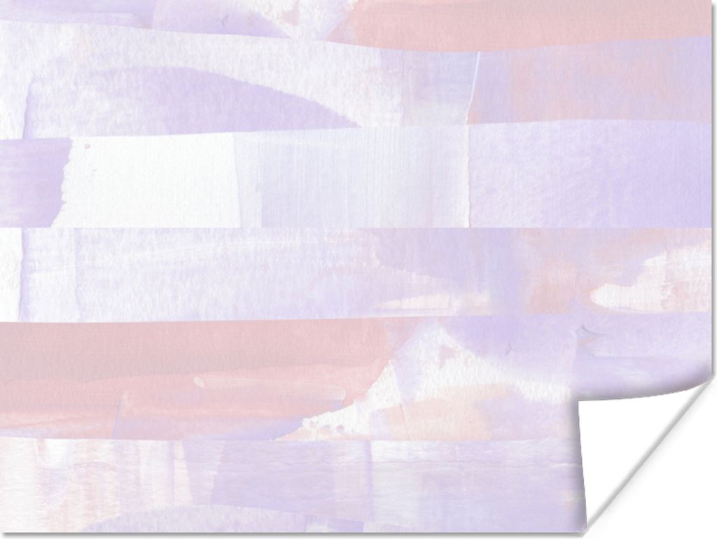 MuchoWow Poster Pastell - Farbe - Gestaltung 80x60 cm - Kunst für zu Hause