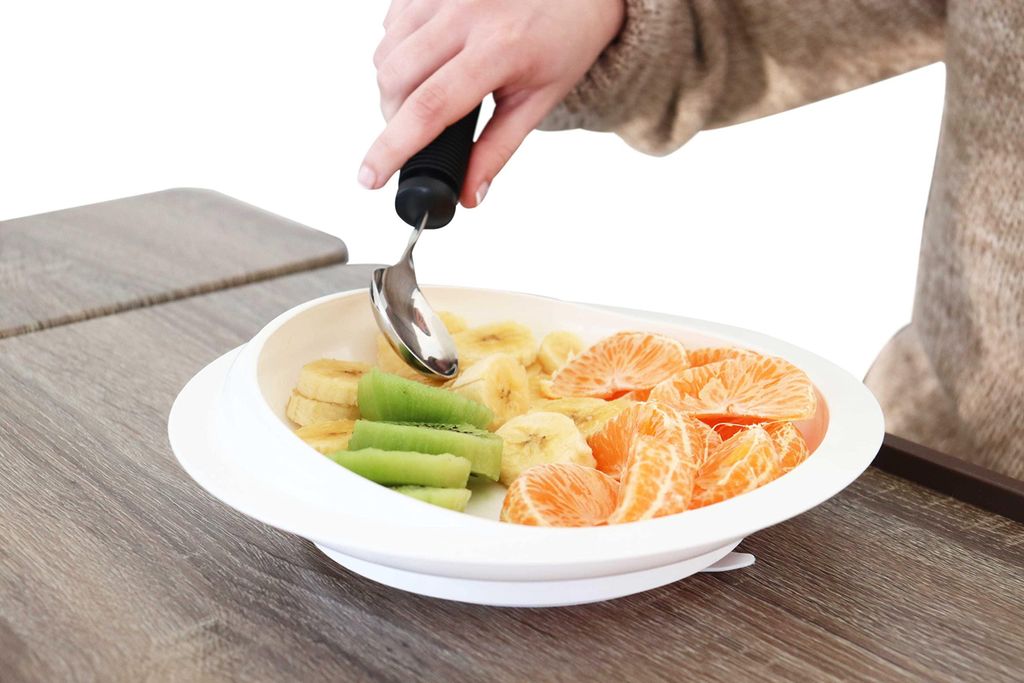 KMINA Teller mit Saugnapf für Erwachsene, Schöpfteller Produktbild 