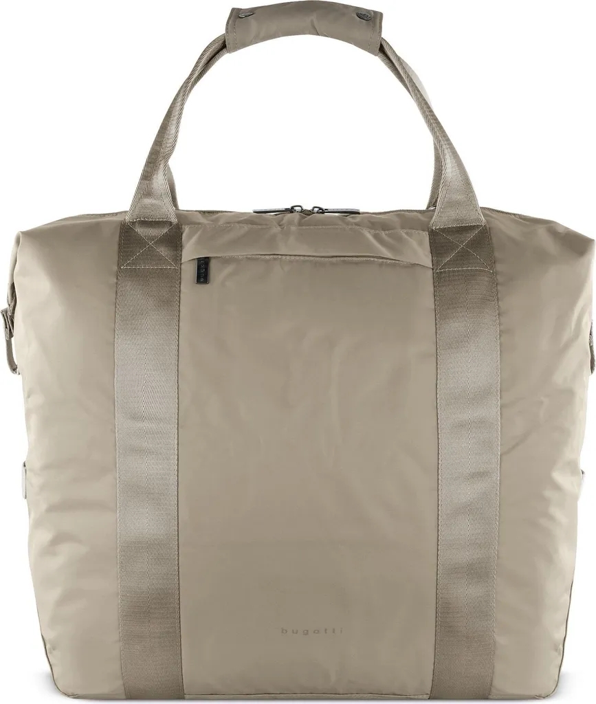 Sac shopper bugatti Elia Taupe en cuir synthétique avec finitions luxe