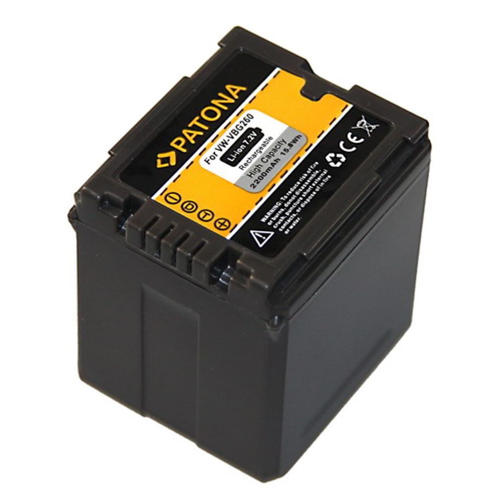PATONA 1152, Panasonic, 2200 mAh, 7,2 V, Lithium-ion Obrázok produktu 