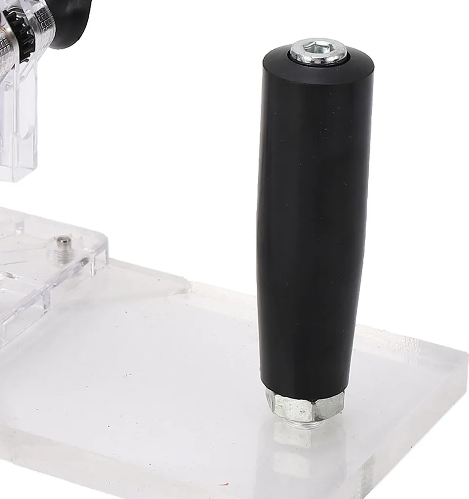 Base de Défonceuse en Plastique Transparent Résistant pour Menuiserie - 14