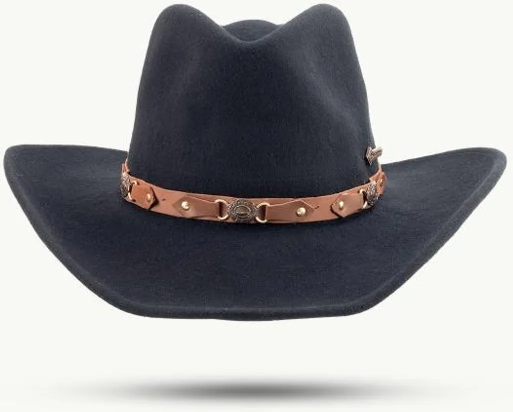 Cappello Scippis Bandito Marrone Outdoor | Feltro di Lana Western - 5