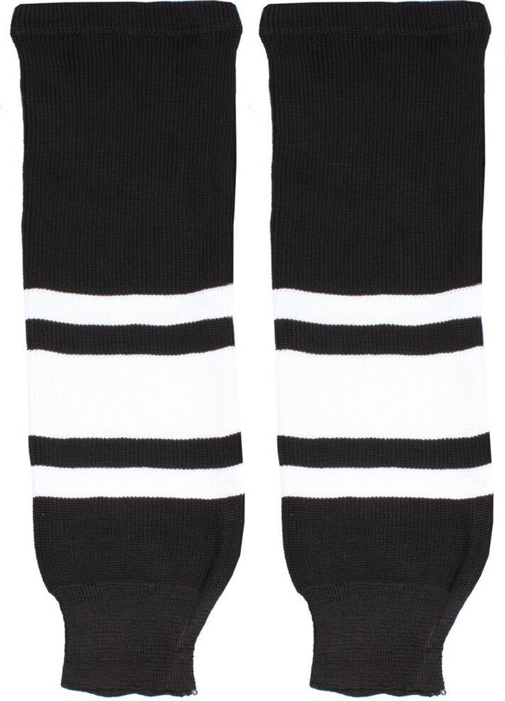 Team JR Hockeysocken schwarz Produktbild 