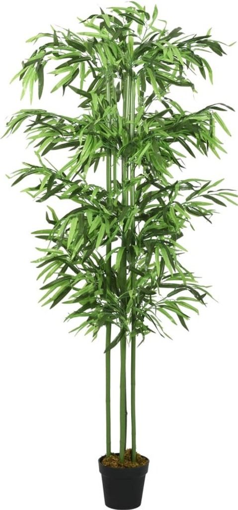 Bambusbaum Künstlich 240 Blätter 80 cm Grün