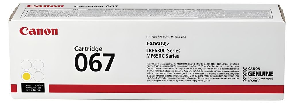 Canon 067, 1250 Seiten, Gelb, 1 Stück(e) Produktbild 