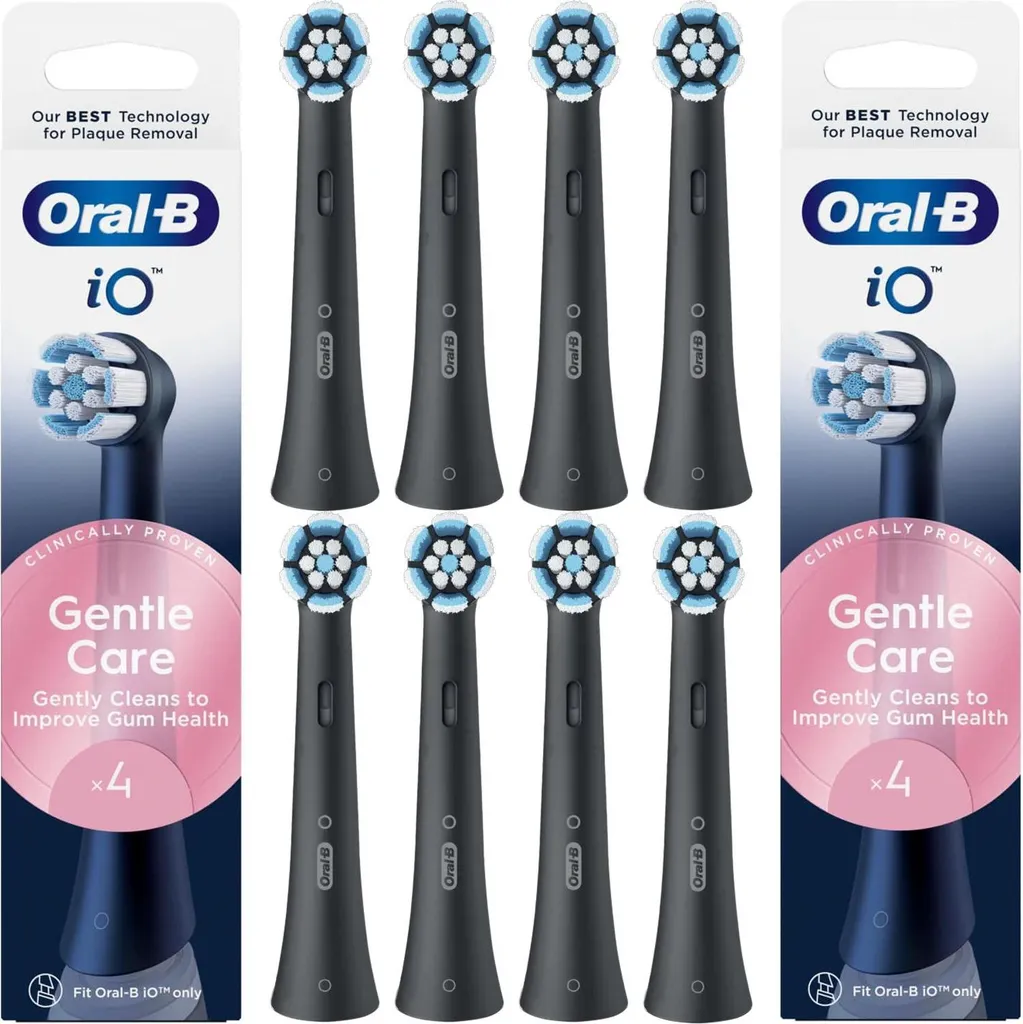Brossettes Oral-B iO Gentle Care contre la Plaque et Gencives Fragiles