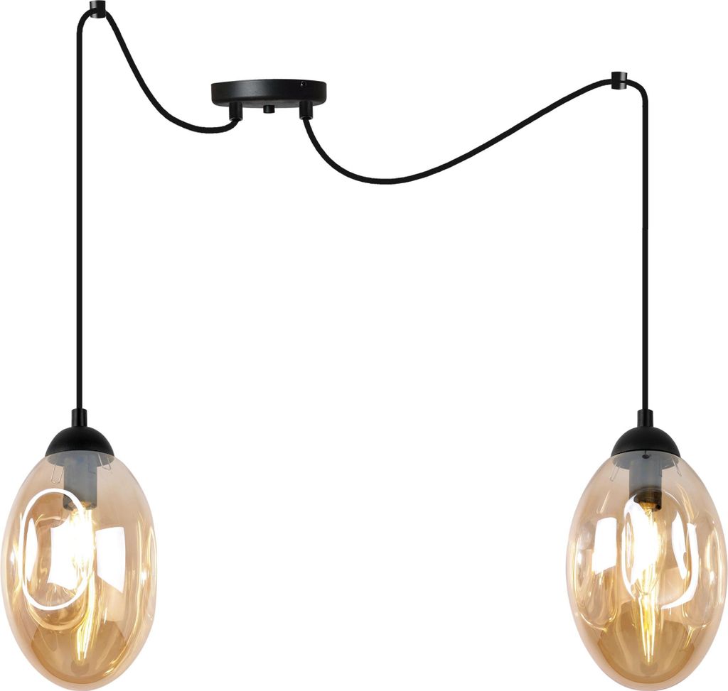 Elegante Loft Hängelampe – Moderne Deckenlampe Kronleuchter für Küche, Wohnzimmer und Schlafzimmer