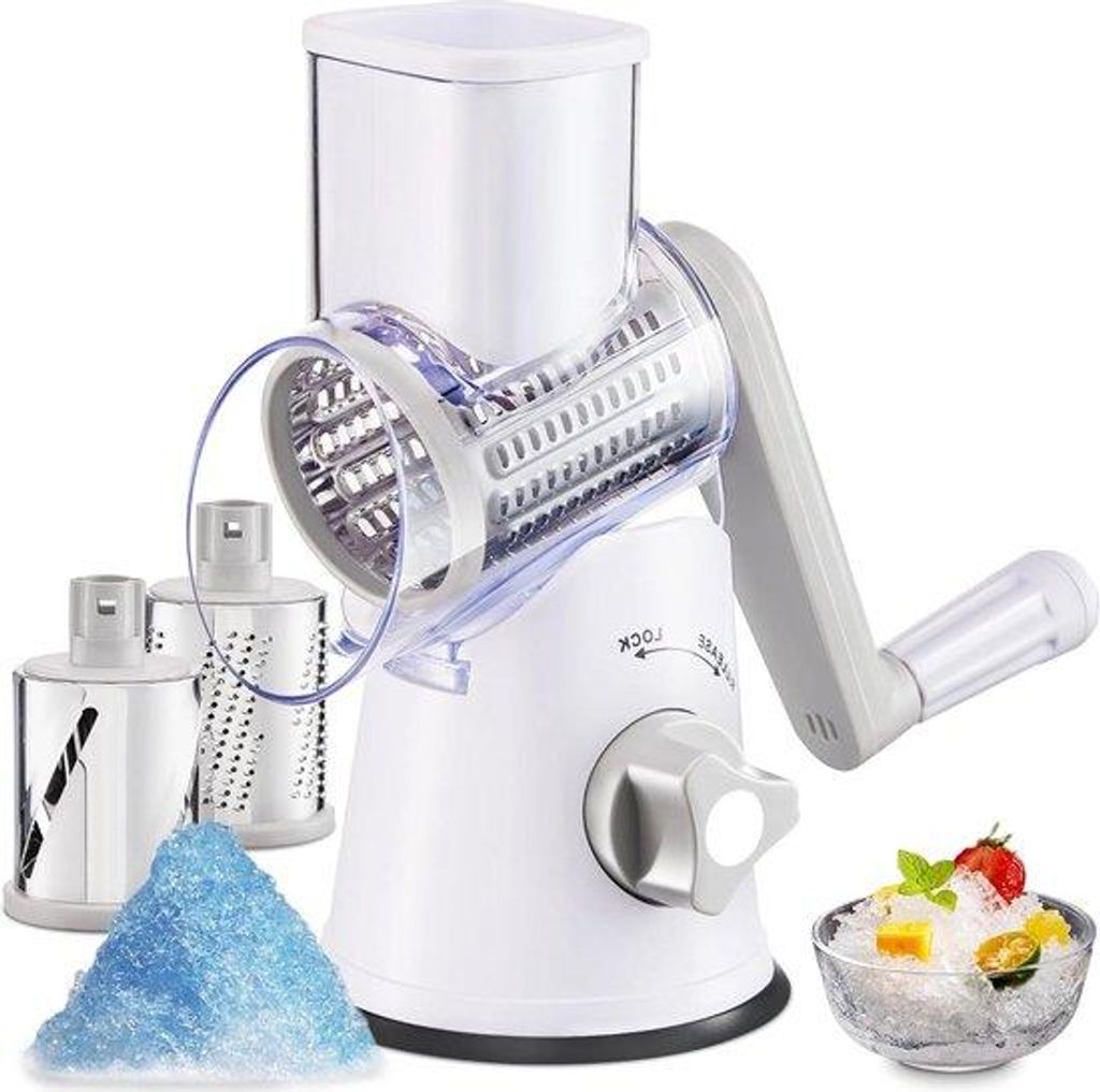Eiszerkleinerer mit 3 Messern, weiß, Vaatwasmachinebeständig