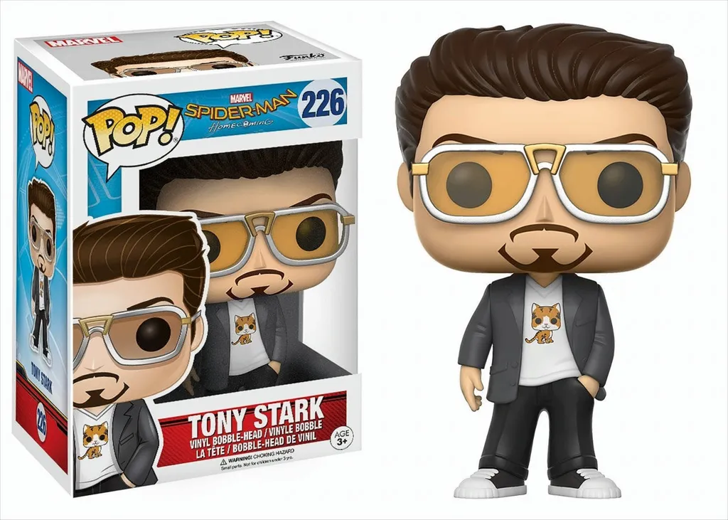 Figurine Pop Tony Stark Spider-Man Homecoming en Vinyle 10cm Marvel