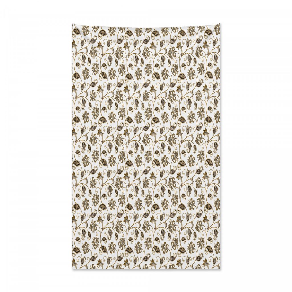 Abakuhaus asiatisch Wandteppich und Tagesdecke, Gekritzel-Art-Verzierung aus Weiches Mikrofaser Stoff Kein Verblassen Klare Farben Waschbar, 140 x ...