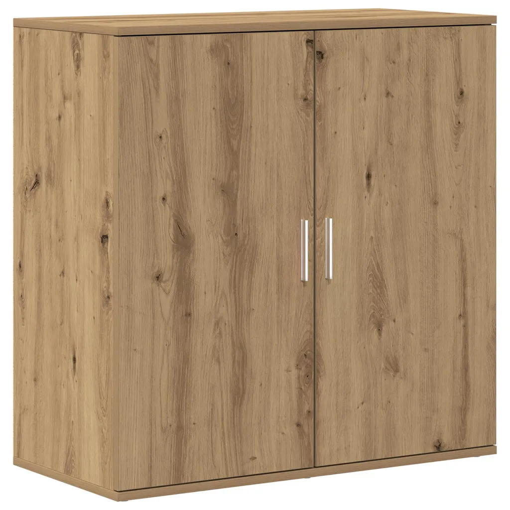 Buffet de Rangement Chêne Artisan 79 cm pour Salon et Salle à Manger