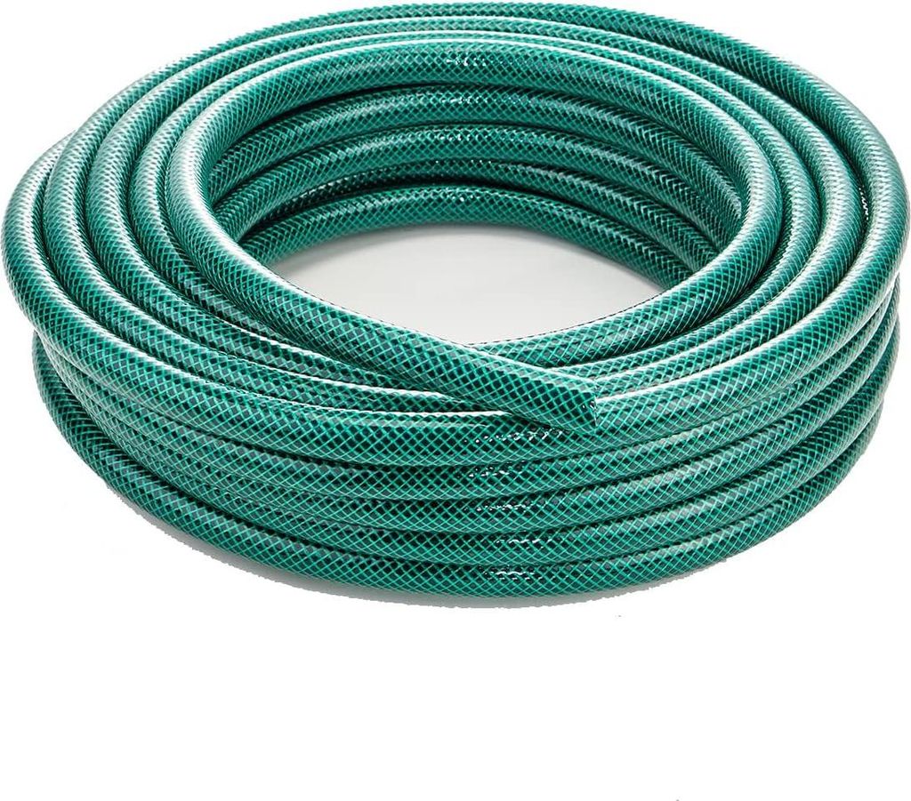 Verstärkte PVC Garten Outdoor Wasserschlauch - 15 Meter - Ideal für Gartenpflege