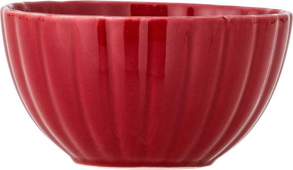 Bloomingville Schale LATINA Rot 12x6,5 cm Snackschale Keramik Schüssel