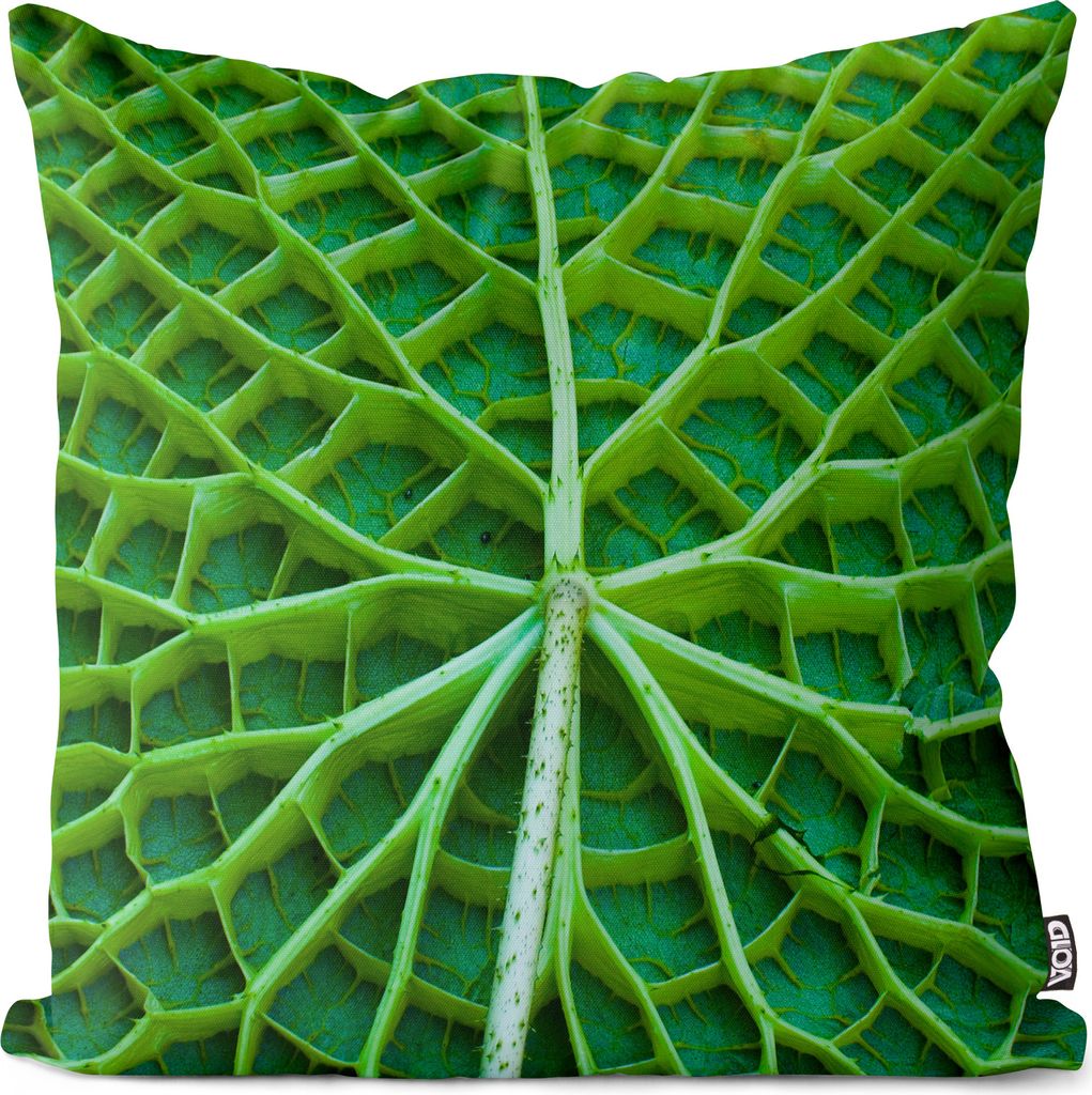 VOID Riesenblatt Blatt Grün Garten Kissenbezug Kissenhülle sofa couch wohnzimmer dekoration wasserfest Outdoor Garten Kissen bezug deko