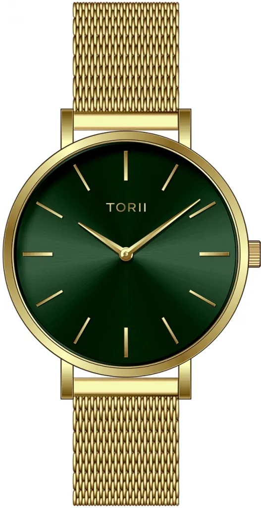 Orologio Donna TORII G28GS.FG Verde Smeraldo - Classico di Lusso