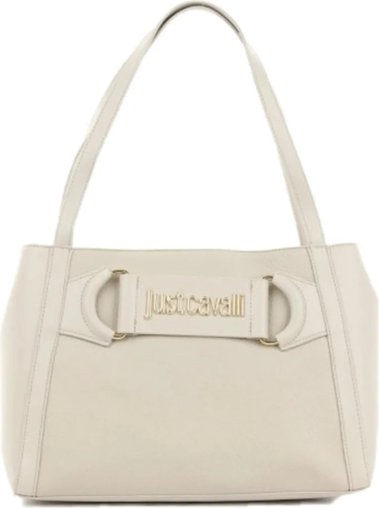 Petit Sac Just Cavalli Jc Bridle 2 Blanc : Idéal pour vos Soirées Chic