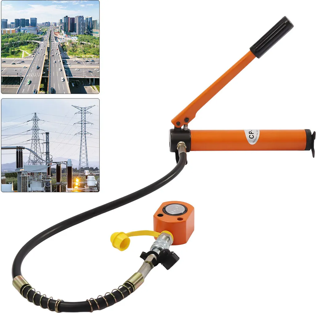 Vérin Hydraulique 10T avec Pompe : Débloquez vos Pièces Mécaniques Grippées
