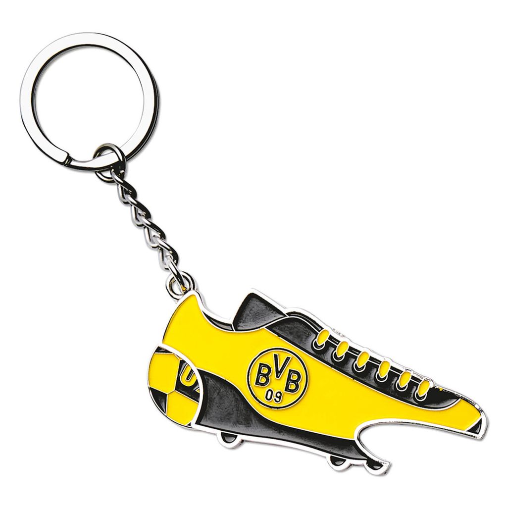 BVB Schlüsselanhänger mit Einkaufschip und Öffner Borussia Produktbild 