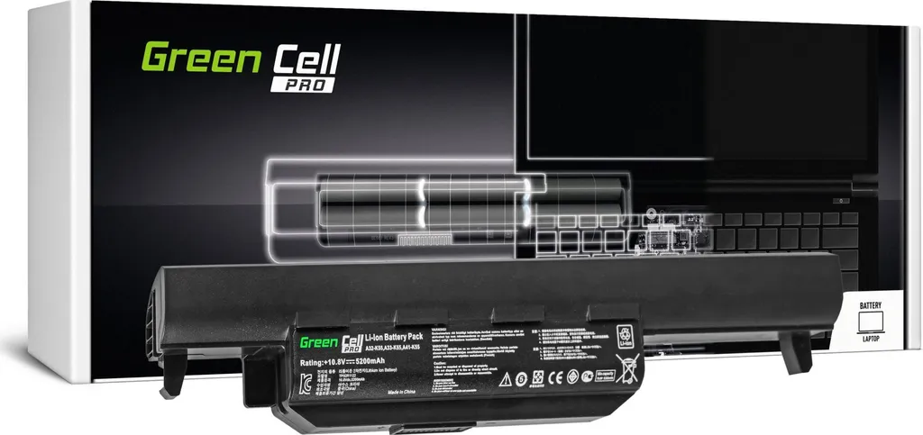 Batterie Asus K55 R500 X55 - Cellules Longue Durée 6 Cellules 5200mAh