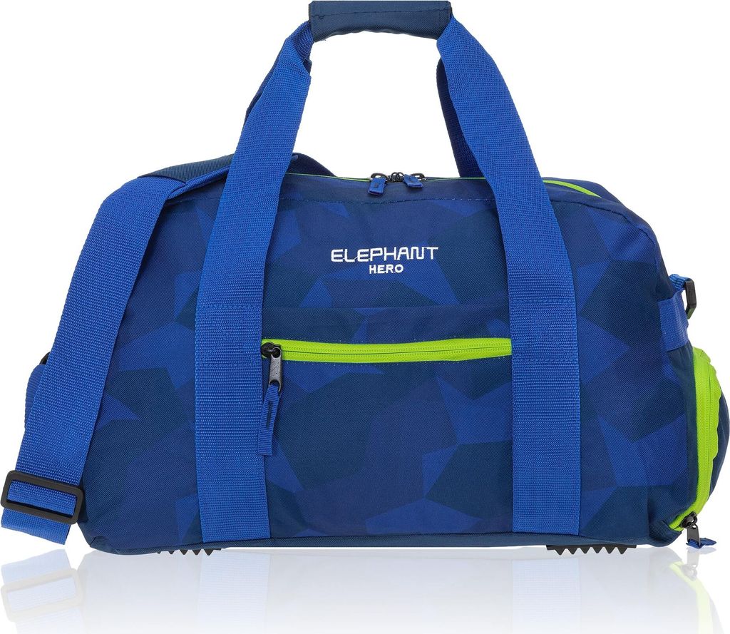 Sporttasche Elephant Hero Signature Tasche Sport Fitness Kindertasche Jungen Mädchen Schuhfach klein 12772 Cyber Camo Neon