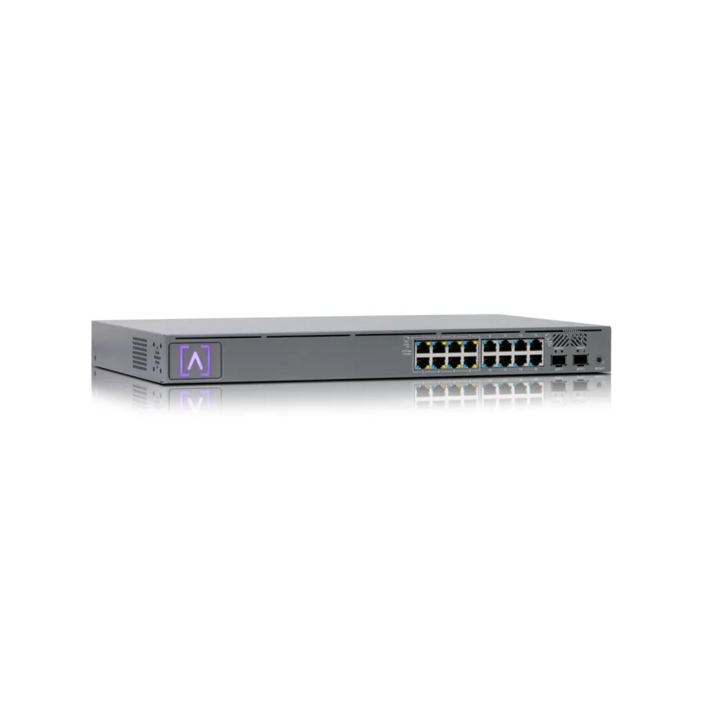 Alta Labs Switch 16 Ports PoE S24-POE avec 8 Ports 120W et 2 SFP+