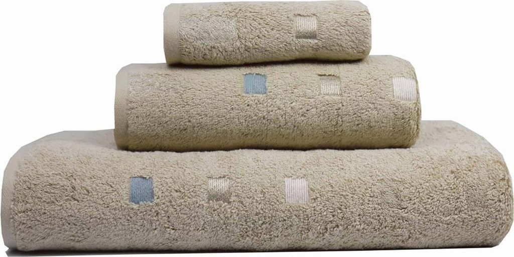 framsohn Walkfrottier Handtücher Quattro Micromodal 100% Baumwolle Frotteetücher saugstark Besonders saugfähig 50x100 cm Oxford Tan