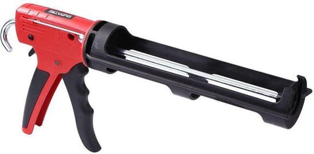 GS Quality Products GS Dichtstoffpistole heavy duty 310 ml - Dichtstoffpistole mit Anti-Leck-System und einstellbaren Funktionen