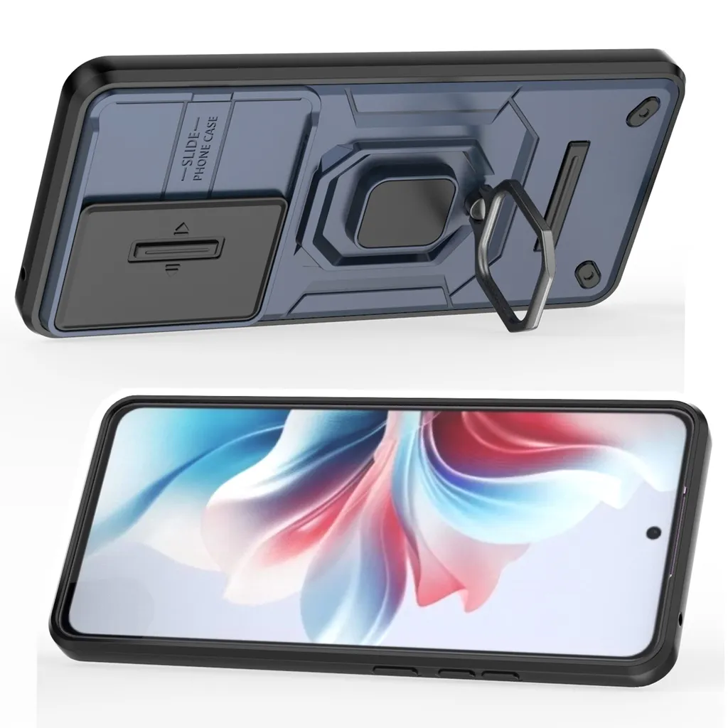 Protector Móvil Elegante Funda Cartera OPPO Reno 11F 5G - Cuero PU Con Ranuras | HAOYE Carcasa Libro Cuero