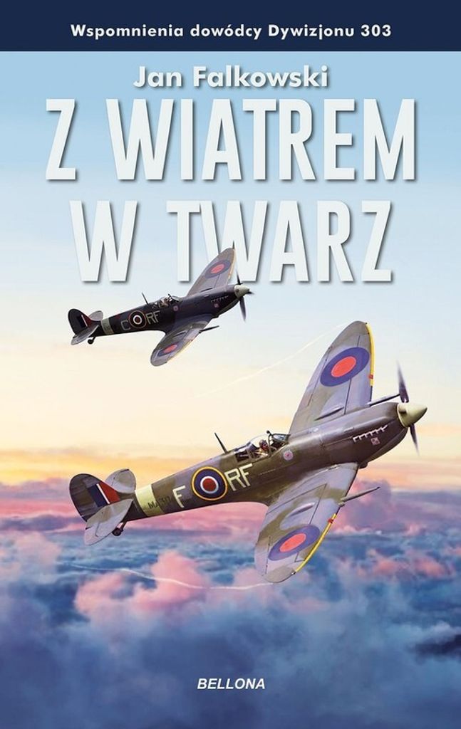 Z wiatrem w twarz - Jan Falkowski (Buch auf Polnisch)