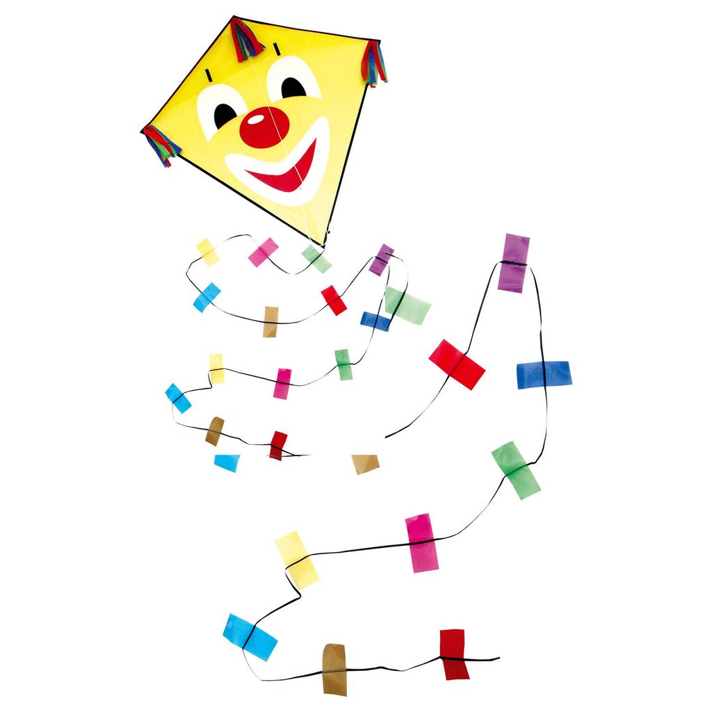 Rhombus Clown Diamond S, Einzelschnurdrachen, 5 Jahr(e) Produktbild 