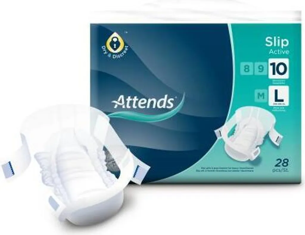 Attends Slip Active 10 L 28 pz