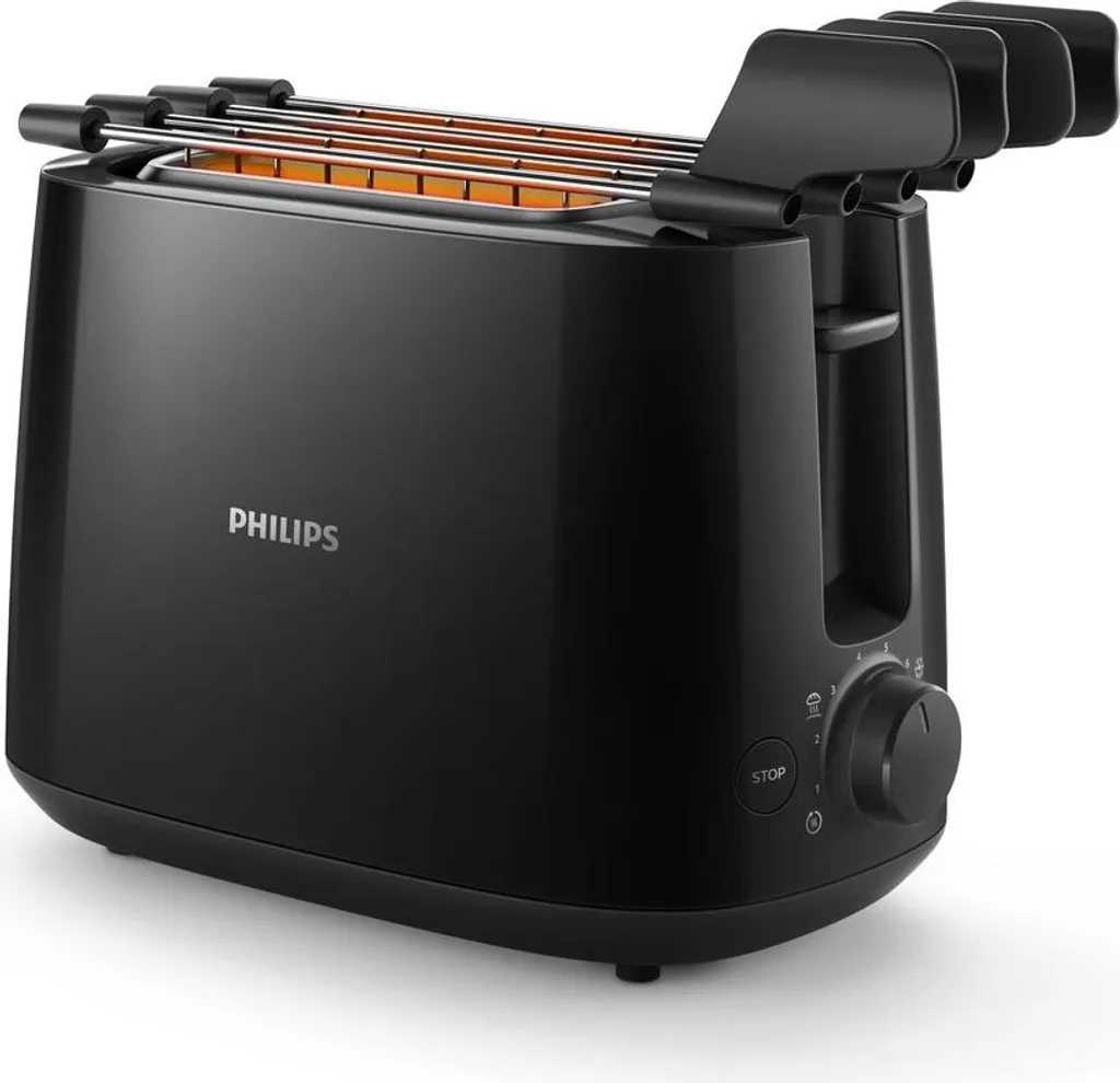 Tostapane Philips HD2583/90 Nero 600W - Daily Collection 2 Fette