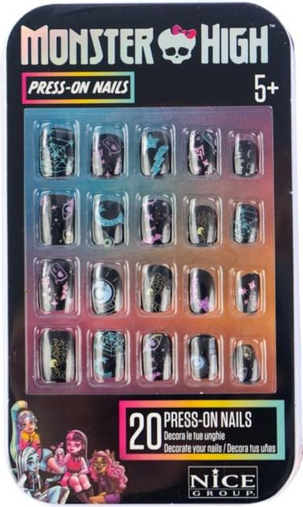Monster High - Künstliche Fingernägel - verschiedene Ausführungen - 1 Stück