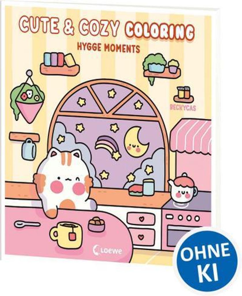 Cute & Cozy Coloring - Hygge Moments Produktbild 