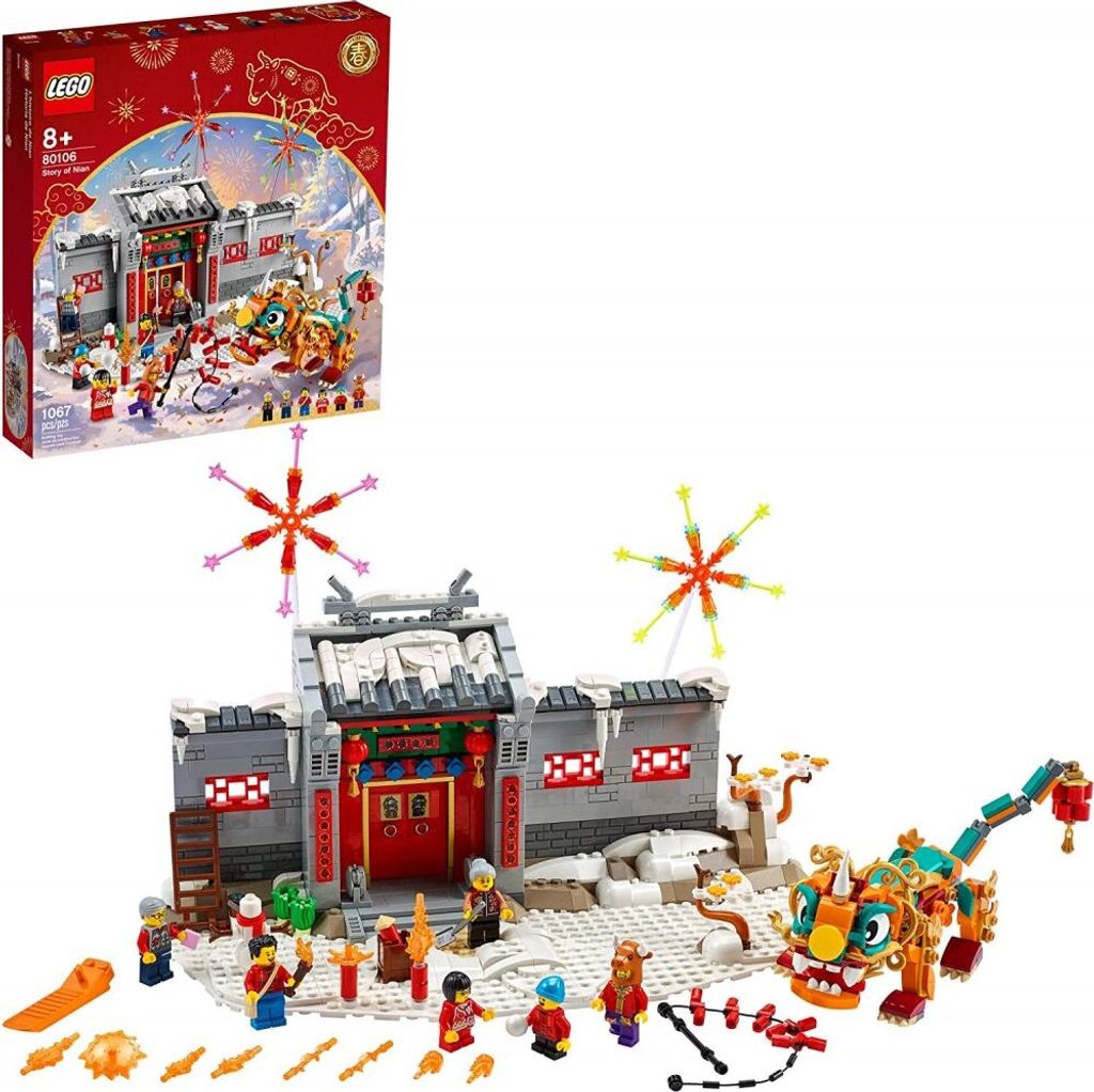 LEGO Chinese Festivals Story of Nian, Sada na stavění, 8 Obrázek produktu 