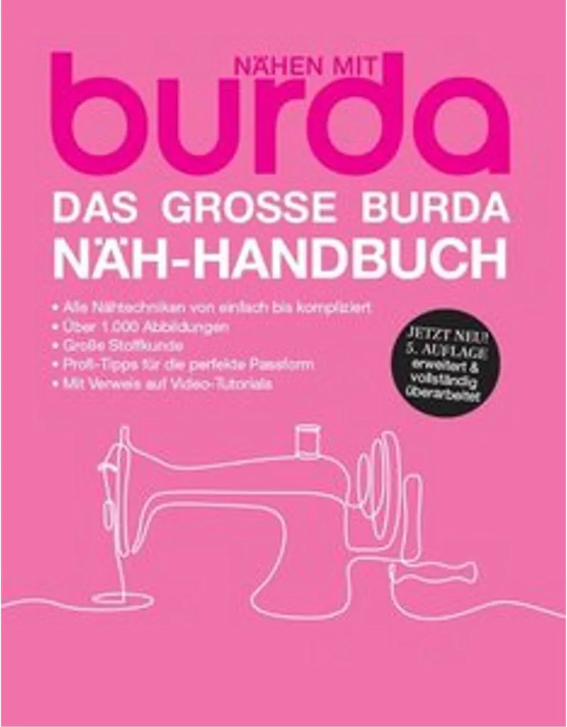 Livre de couture Burda : le grand manuel de couture indispensable