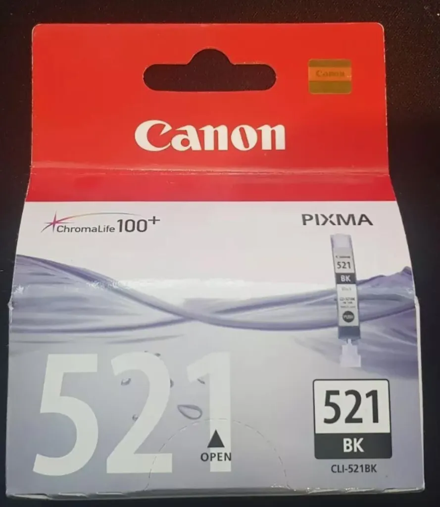 Canon CLI-521 BK Originale - Inchiostro Nero per Foto Brillanti - 18