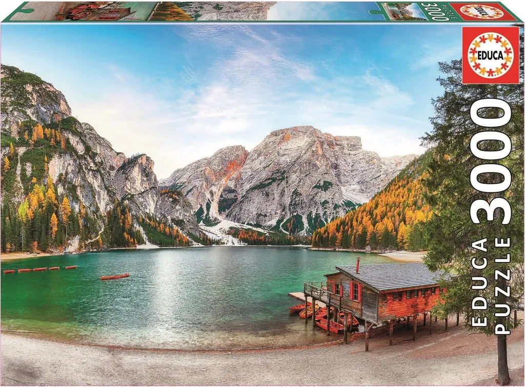 Puzzle 3000 pièces détente et voyage Italie - Activité famille et adulte