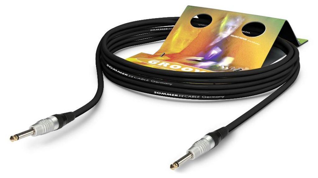 Instrumentenkabel Tricone MKII, 1 x 0,22 mm² | Klinke / Klinke, HICON | 6,00m | blau