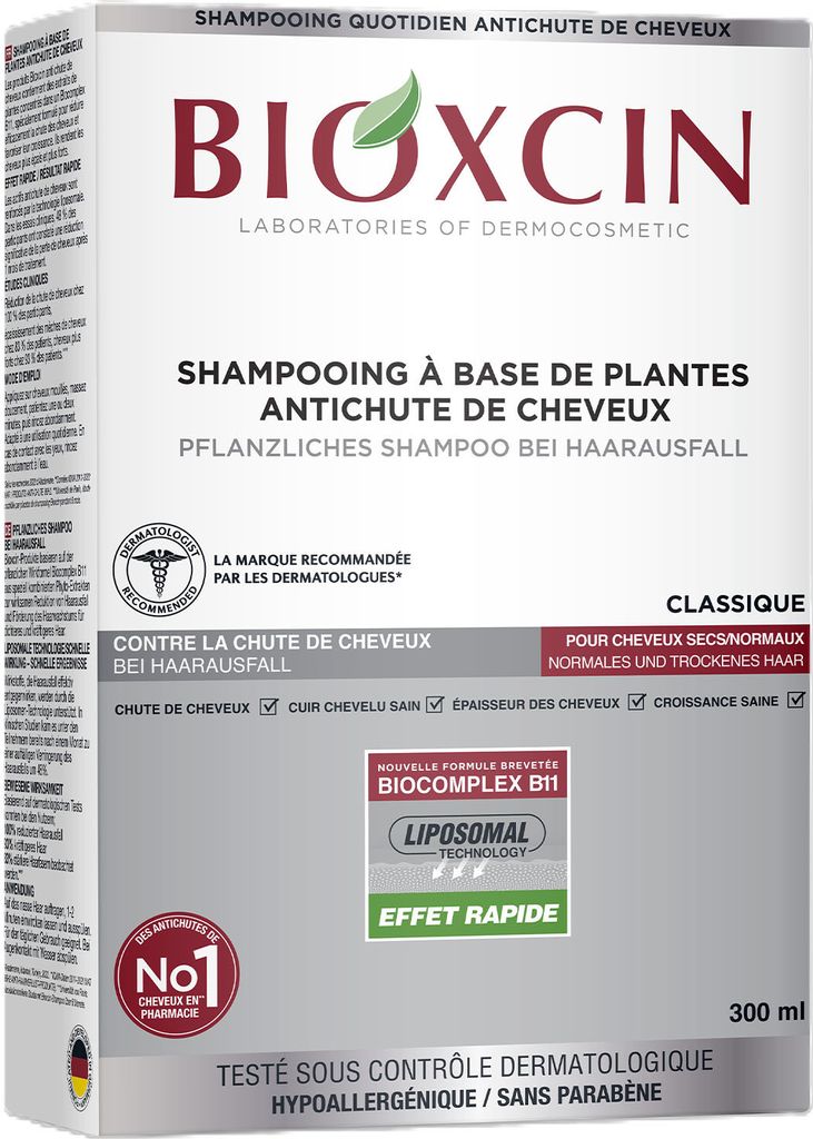 BIOXCIN CLASSIC Kräutershampoo für trockenes und normales Produktbild 