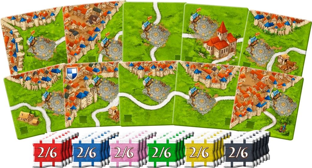 Carcassonne – Die Wetteinsätze Mini Erweiterung (DE/EN)