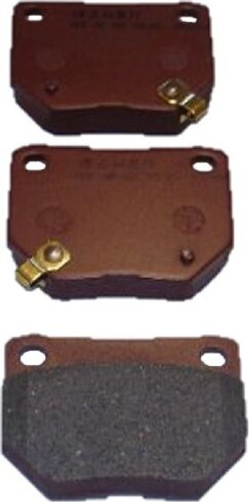 Japanparts PP-129AF Bremsbelagsatz, Scheibenbremse - (4-teilig)