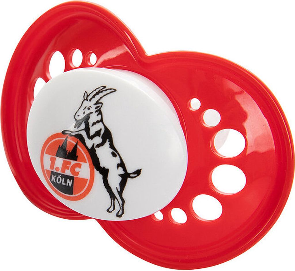 1. FC Köln Baby-Schnuller 2er Set Schnute + Logo 0-6 Monate Produktbild 6