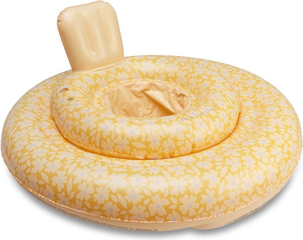 Swim Essentials Baby Schwimmring Florish Gelb 69 cm