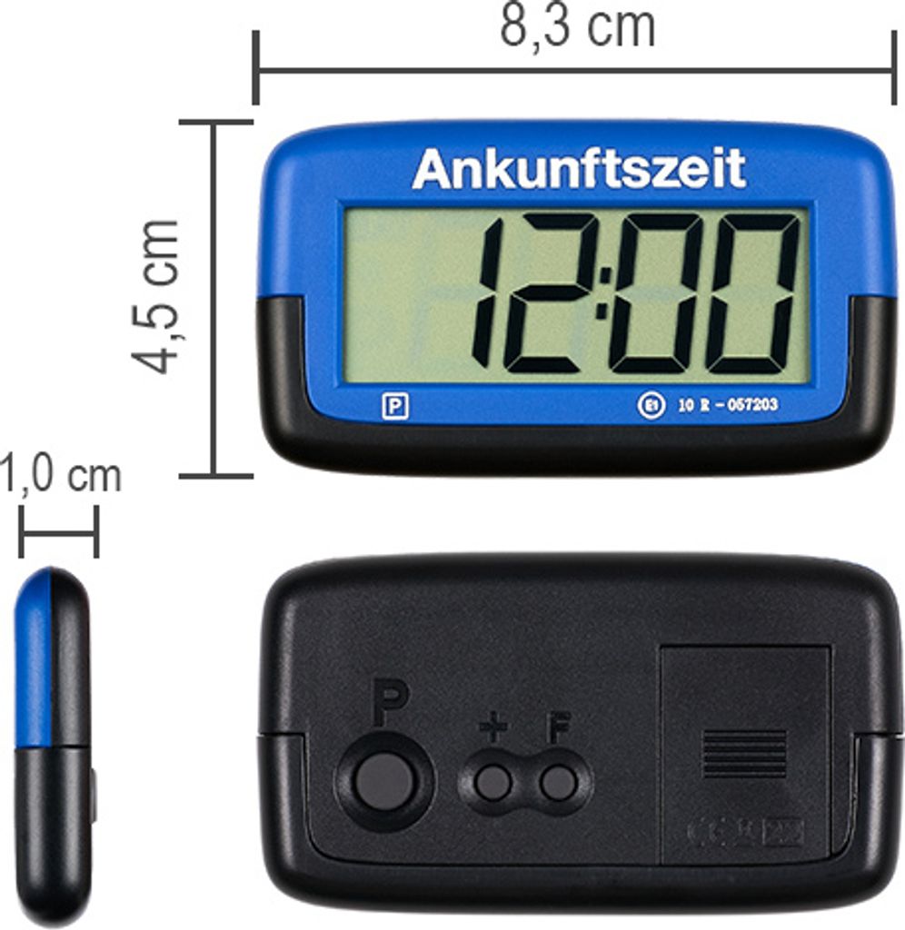 Needit Parkscheibe mit Zulassung elektronische Parkuhr Park Produktbild 13