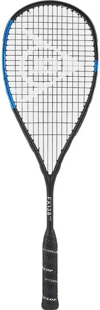 Raquette de squash Dunlop Fx128 Pro performante et légère coloris Argent