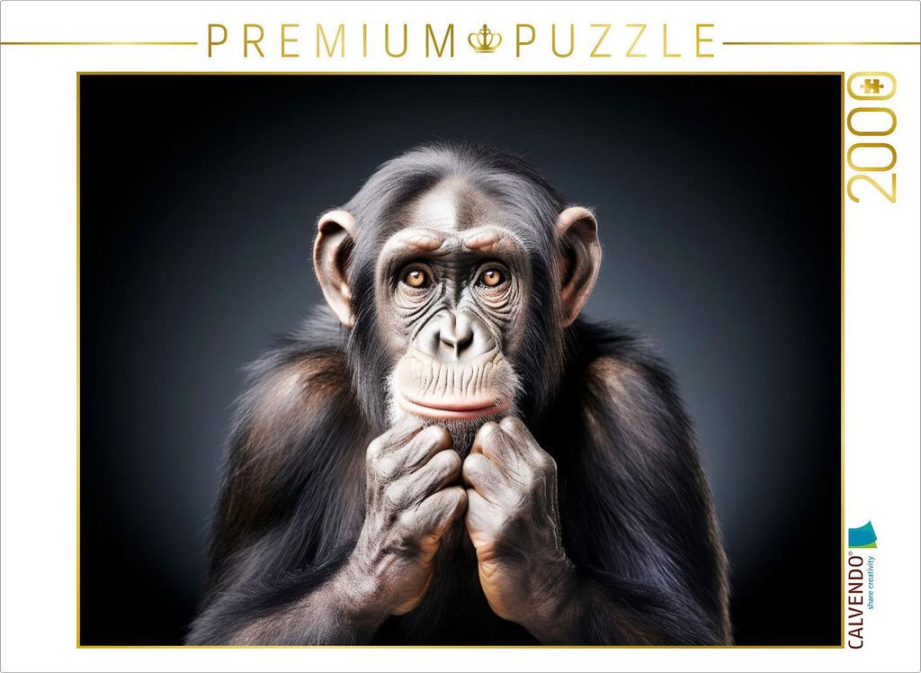 CALVENDO Puzzle Ein Motiv aus dem Kalender "Only Black" | 2000 Teile Lege-Größe 90x67cm Foto-Puzzle für glückliche Stunden