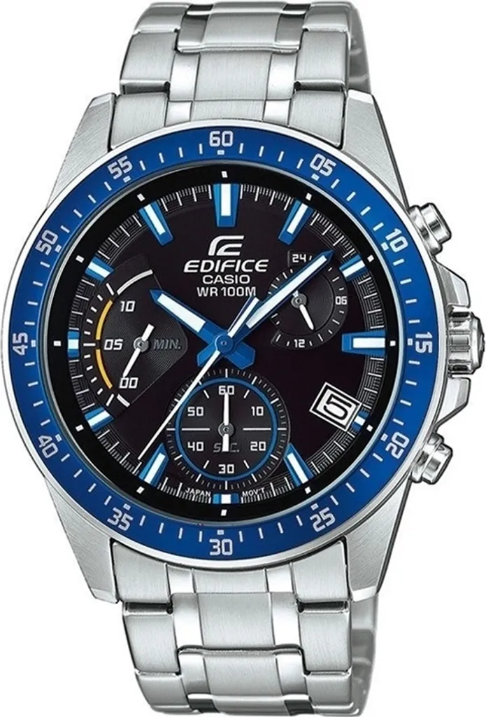 Casio EDIFICE Momentum EFV-540D-1A2VUEF - Montre Chronographe pour Homme